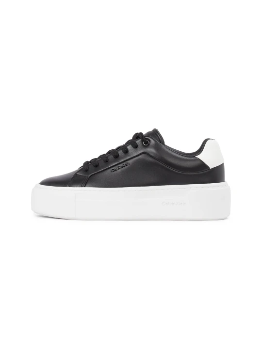 Zdjęcie produktu Calvin Klein Skórzane sneakersy czarny