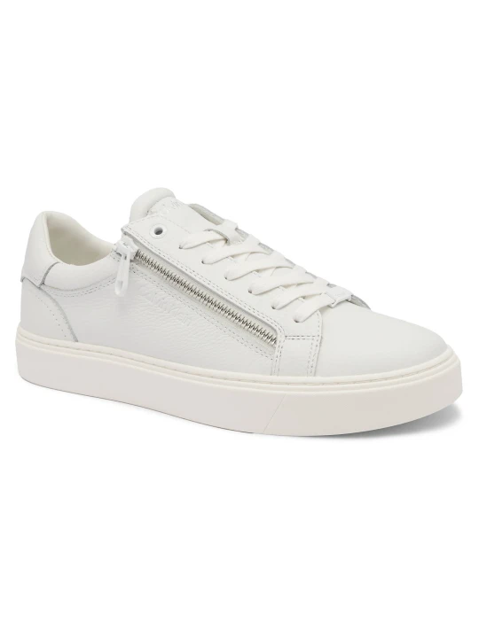 Zdjęcie produktu Calvin Klein Skórzane sneakersy ecru