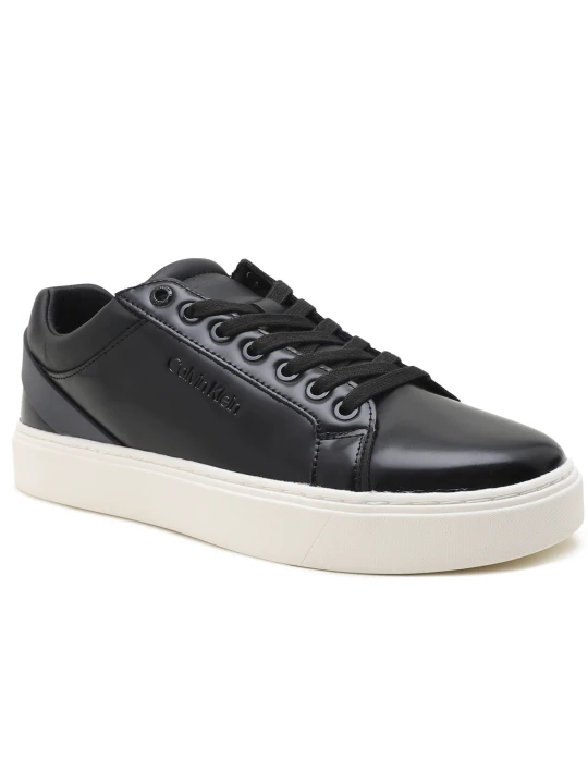 Zdjęcie produktu Calvin Klein Skórzane sneakersy czarny