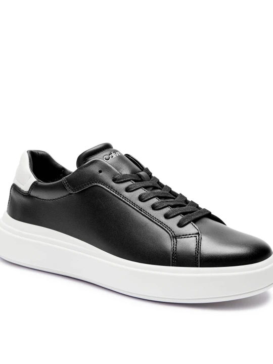Zdjęcie produktu Calvin Klein Skórzane sneakersy czarny