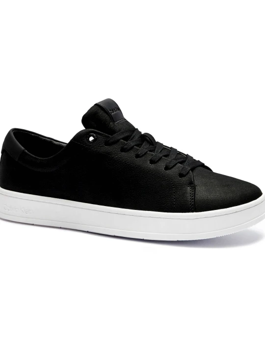Zdjęcie produktu Calvin Klein Skórzane sneakersy czarny
