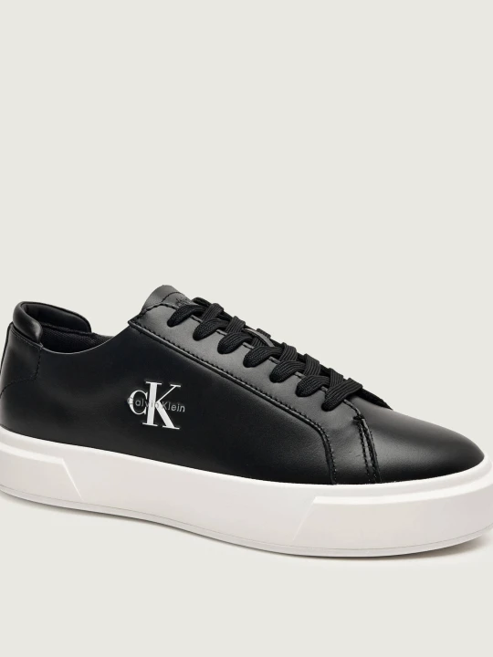 Zdjęcie produktu Calvin Klein Skórzane sneakersy BASKET czarny