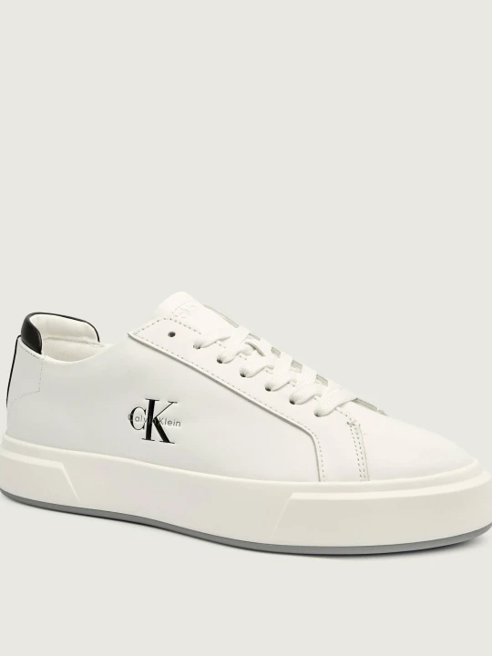Zdjęcie produktu Calvin Klein Skórzane sneakersy BASKET biały