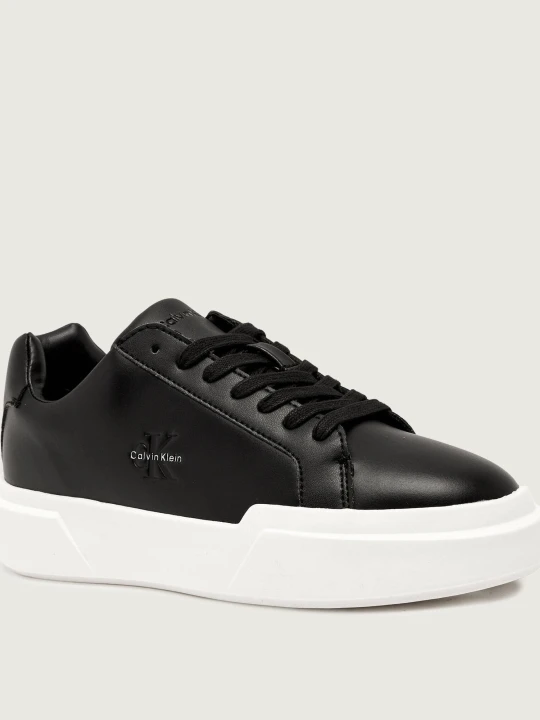 Zdjęcie produktu Calvin Klein Skórzane sneakersy CHUNKY czarny