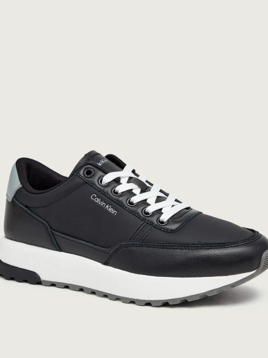Zdjęcie produktu Calvin Klein Skórzane sneakersy CITY czarny