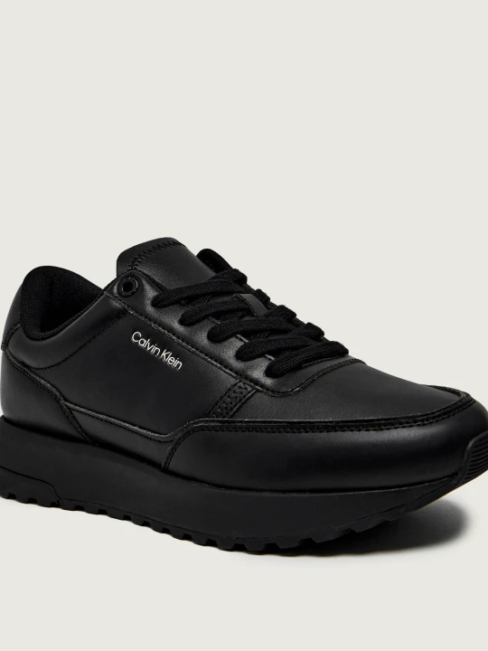 Zdjęcie produktu Calvin Klein Skórzane sneakersy CITY RUNNER czarny
