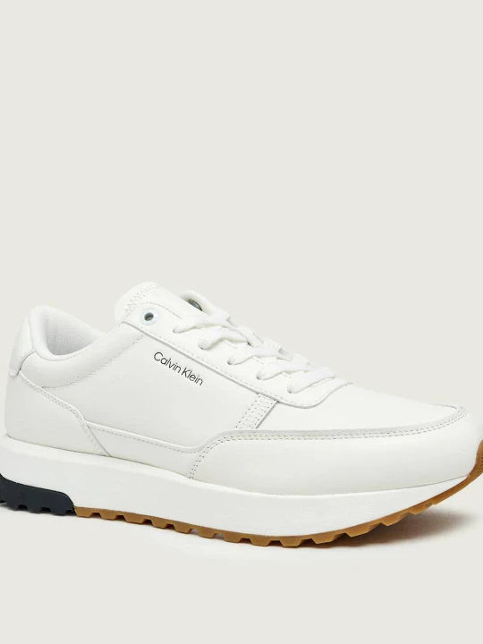 Zdjęcie produktu Calvin Klein Skórzane sneakersy CITY RUNNER biały