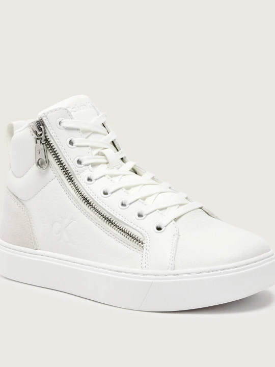 Zdjęcie produktu Calvin Klein Skórzane sneakersy CLASSIC biały