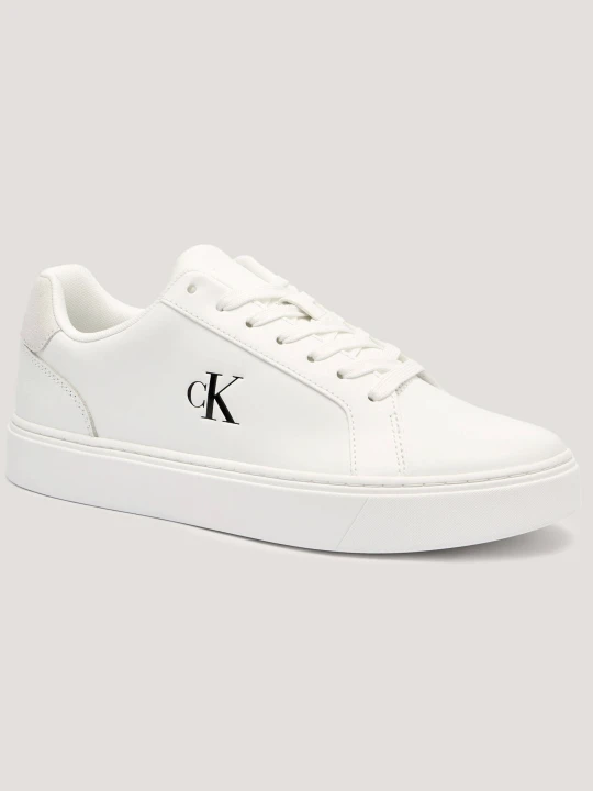 Zdjęcie produktu Calvin Klein Skórzane sneakersy CLASSIC biały