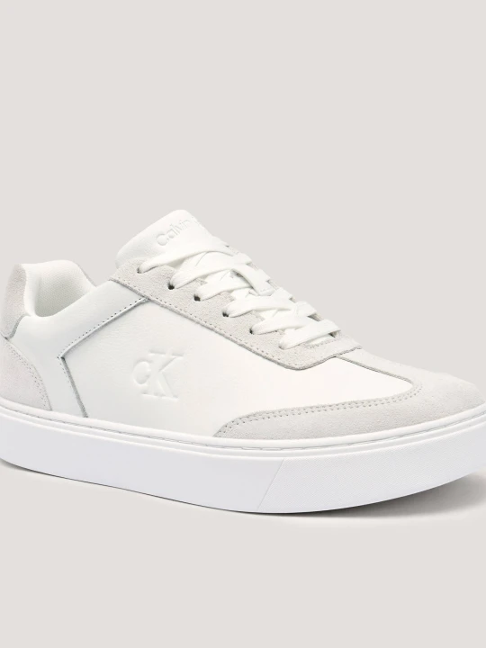 Zdjęcie produktu Calvin Klein Skórzane sneakersy CLASSIC biały