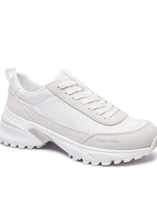 Zdjęcie produktu Calvin Klein Sneakersy Hike | zamsz biały