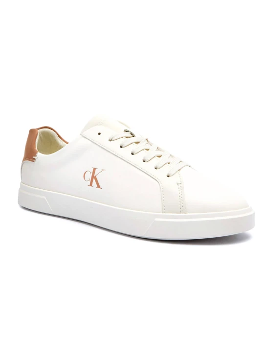 Zdjęcie produktu Calvin Klein Skórzane sneakersy LOW PRO CUPS biały