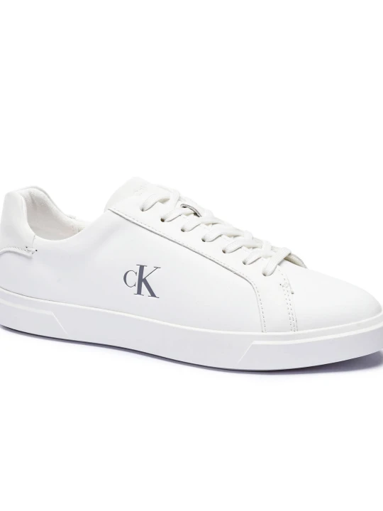 Zdjęcie produktu Calvin Klein Skórzane sneakersy LOW PRO CUPS biały