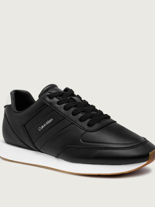 Zdjęcie produktu Calvin Klein Skórzane sneakersy RETRO RUNNER czarny