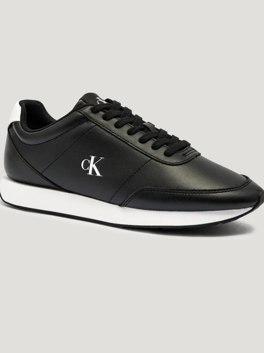Zdjęcie produktu Calvin Klein Skórzane sneakersy RETRO RUNNER czarny