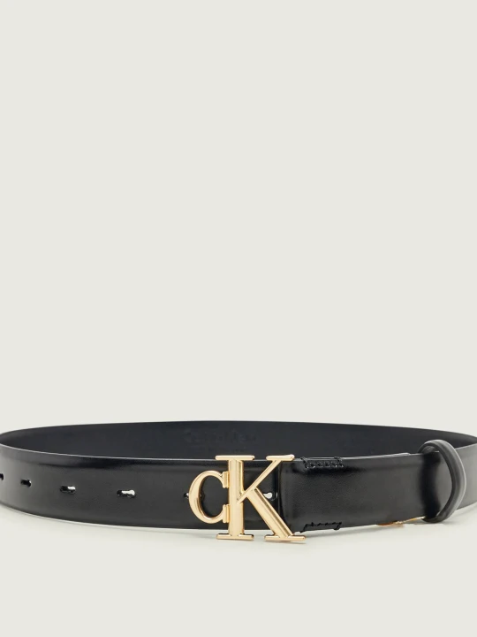 Zdjęcie produktu Calvin Klein Skórzany pasek czarny