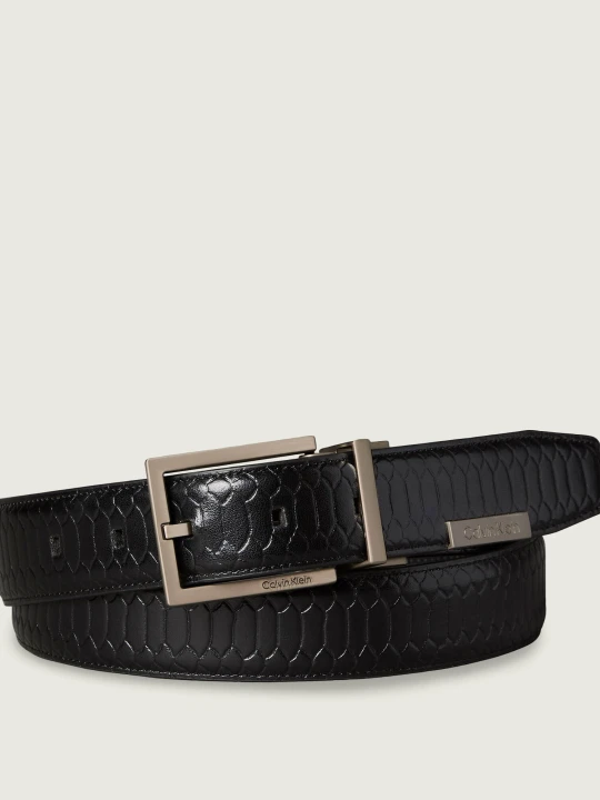Zdjęcie produktu Calvin Klein Skórzany pasek czarny