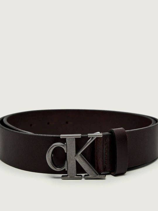 Zdjęcie produktu Calvin Klein Skórzany pasek brązowy