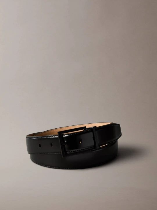 Zdjęcie produktu Calvin Klein Skórzany pasek czarny