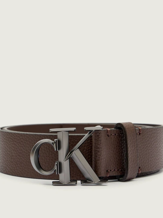 Zdjęcie produktu Calvin Klein Skórzany pasek brązowy