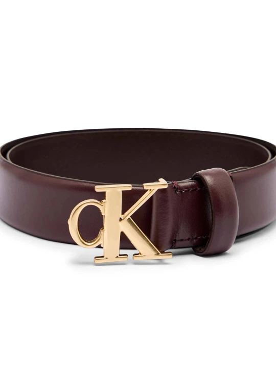 Zdjęcie produktu Calvin Klein Skórzany pasek brązowy