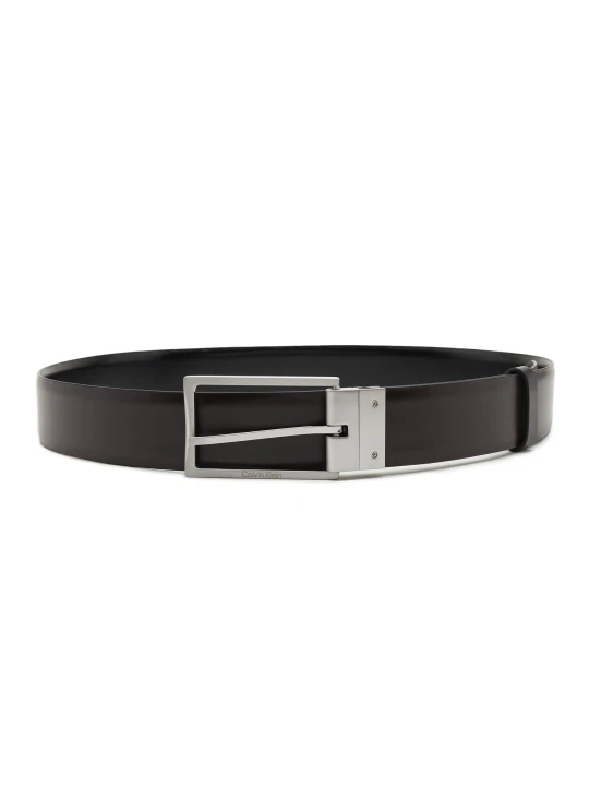 Zdjęcie produktu Calvin Klein Skórzany pasek ADJ/REV SLIM FRAME 35MM czarny