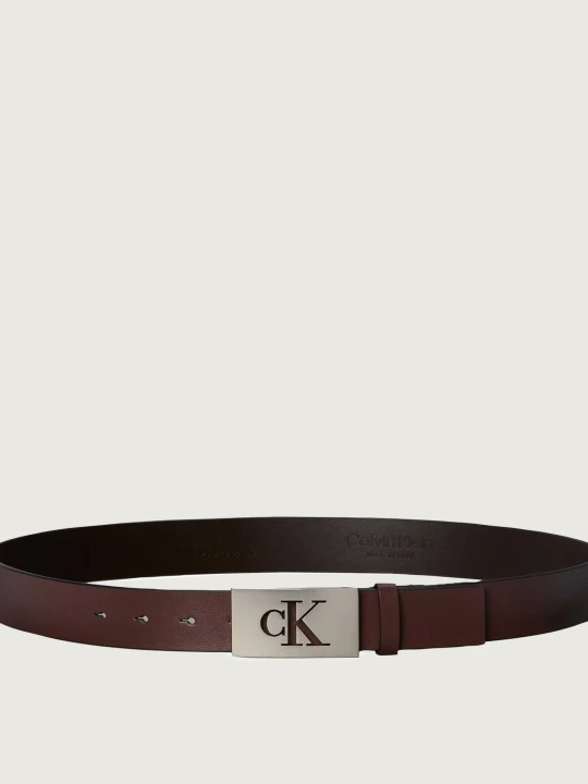 Zdjęcie produktu Calvin Klein Skórzany pasek brązowy