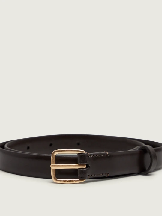 Zdjęcie produktu Calvin Klein Skórzany pasek brązowy