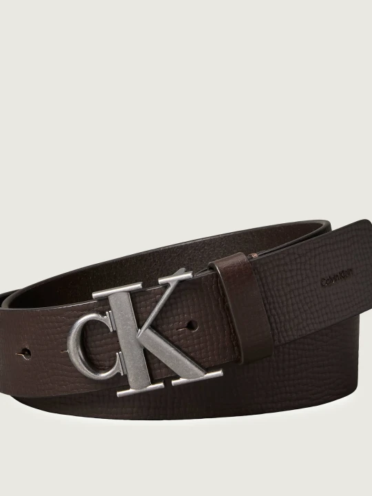 Zdjęcie produktu Calvin Klein Skórzany pasek Fixed brązowy