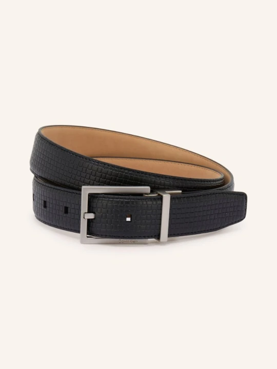 Zdjęcie produktu Calvin Klein Skórzany Pasek schwarz