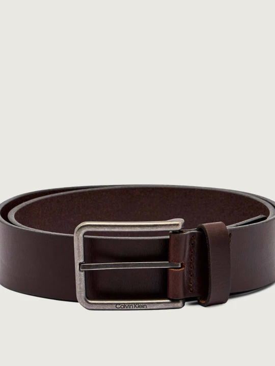Zdjęcie produktu Calvin Klein Skórzany pasek WARMTH brązowy