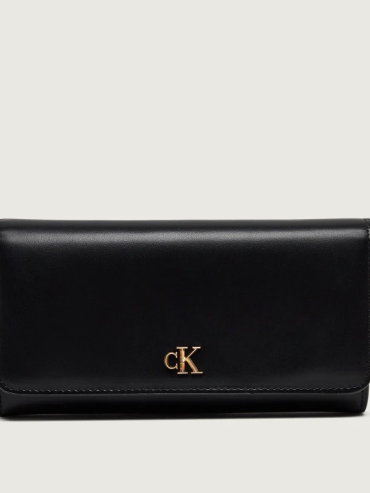 Zdjęcie produktu Calvin Klein Skórzany portfel czarny