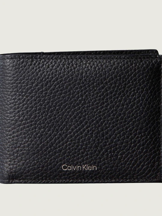 Zdjęcie produktu Calvin Klein Skórzany portfel czarny