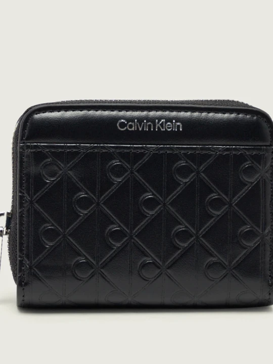 Zdjęcie produktu Calvin Klein Skórzany portfel czarny