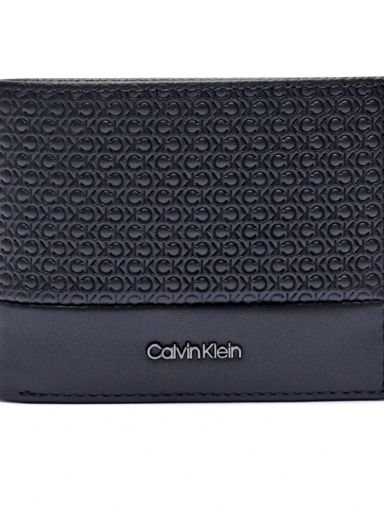 Zdjęcie produktu Calvin Klein Skórzany portfel czarny