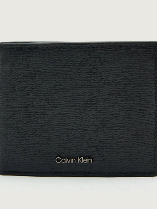 Zdjęcie produktu Calvin Klein Skórzany portfel czarny