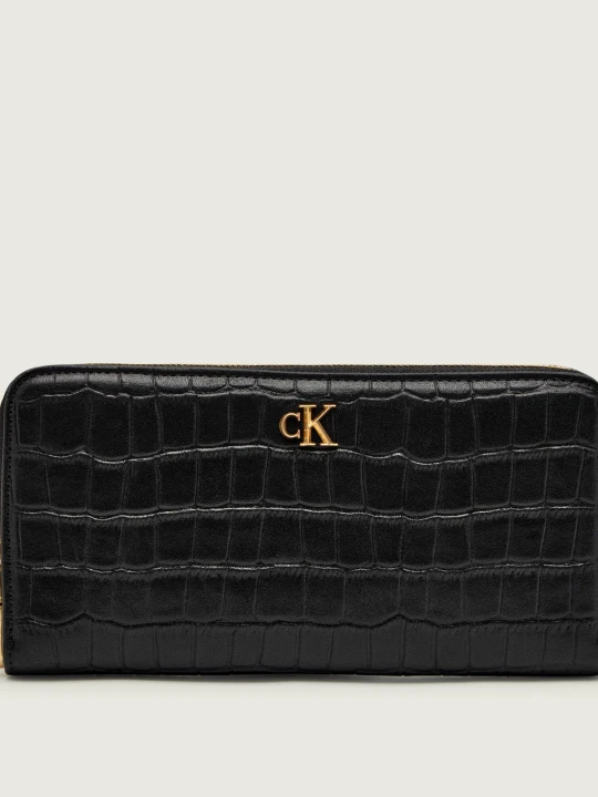 Zdjęcie produktu Calvin Klein Skórzany portfel czarny