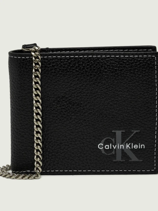 Zdjęcie produktu Calvin Klein Skórzany portfel czarny