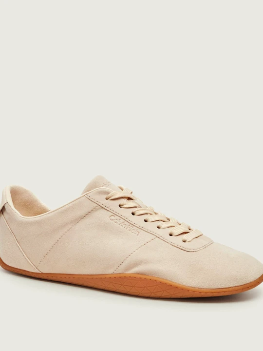 Zdjęcie produktu Calvin Klein Sneakersy Ballet | zamsz beżowy