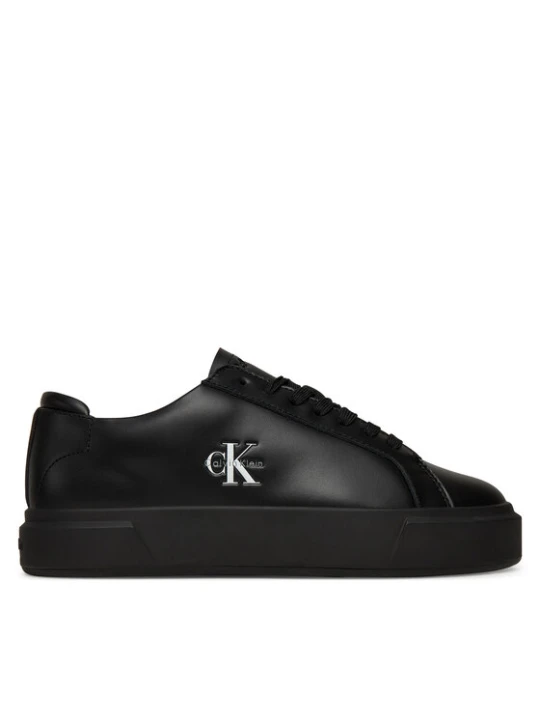 Zdjęcie produktu Calvin Klein Sneakersy Basket Cupsole Laceup Lth Ml YW0YW01945 Czarny