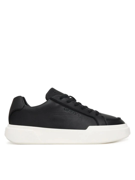 Zdjęcie produktu Calvin Klein Sneakersy Chunky Cupsole Lace Up Lth Pinch YM0YM01454 Czarny