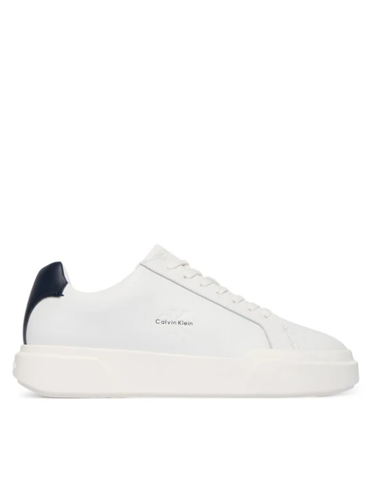 Zdjęcie produktu Calvin Klein Sneakersy Chunky Cupsole Laceup Lth YM0YM01344 Biały