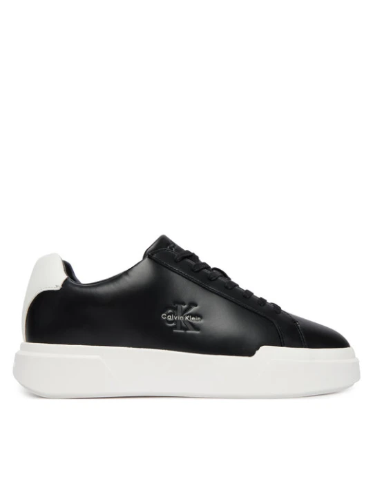 Zdjęcie produktu Calvin Klein Sneakersy Chunky Cupsole Laceup Lth YM0YM01344 Czarny