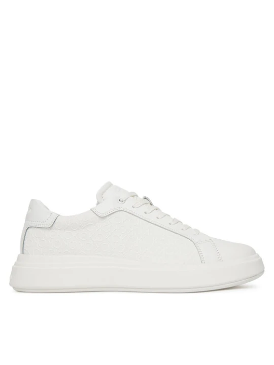 Zdjęcie produktu Calvin Klein Sneakersy Chunky Low Top Lace Up Mono HM0HM01970 Biały