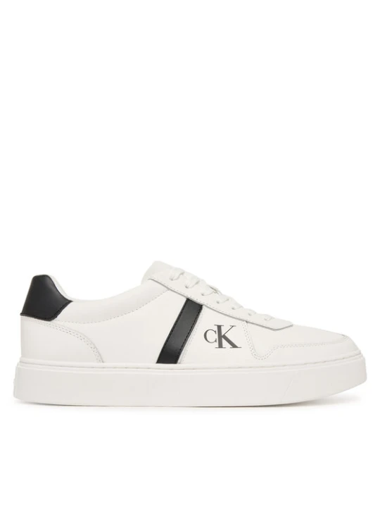 Zdjęcie produktu Calvin Klein Sneakersy Classic Cups Lace Lth Emb Tongue HM0HM02237 Biały