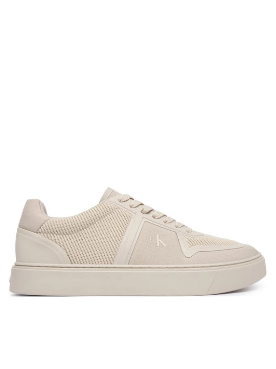 Zdjęcie produktu Calvin Klein Sneakersy Classic Cups Laceup Knit HM0HM02130 Beżowy