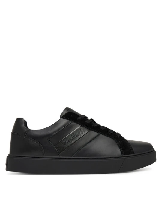 Zdjęcie produktu Calvin Klein Sneakersy Classic Cupsole Laceup Tape Lth2 YM0YM01448 Czarny