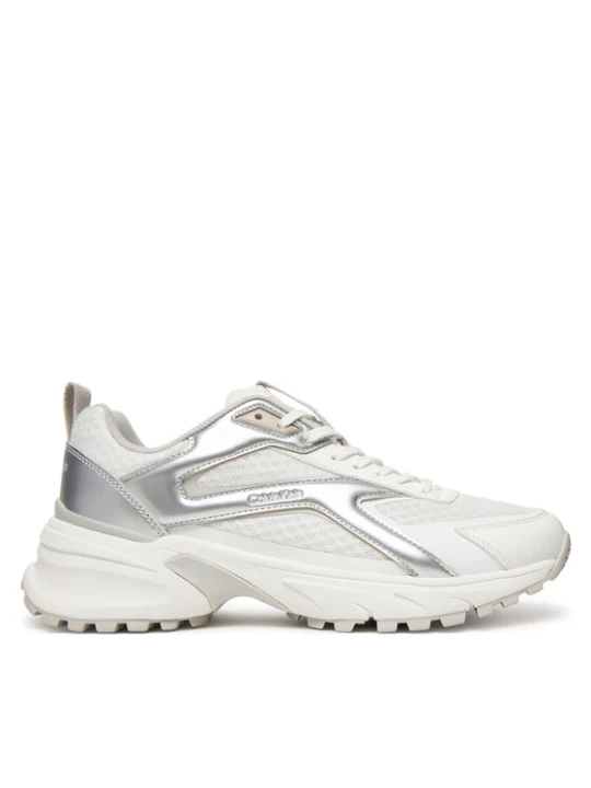 Zdjęcie produktu Calvin Klein Sneakersy Hike Run Ckstripe Mesh Met HW0HW03140 Biały