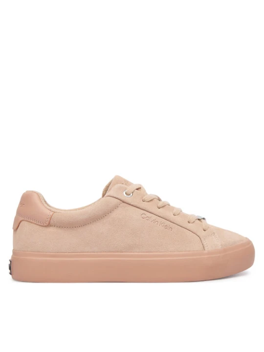 Zdjęcie produktu Calvin Klein Sneakersy Lace-Up Sneaker Suede / Wl Ck HW0HW02679 Różowy