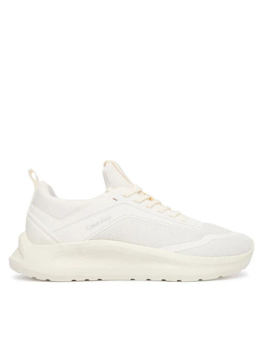 Zdjęcie produktu Calvin Klein Sneakersy Light Runner Sock Mesh Lycra HW0HW03023 Kremowy
